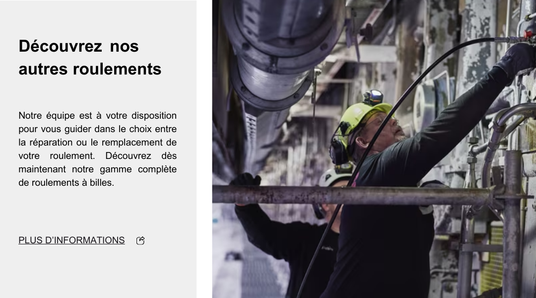 types de roulement